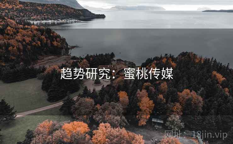 趋势研究:蜜桃传媒 趋势研究:蜜桃传媒